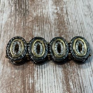 Beautiful fashion statement Bracelet! Gold silver and titanium in color! 💍